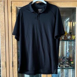 Rhone Men's Classic Black Polo